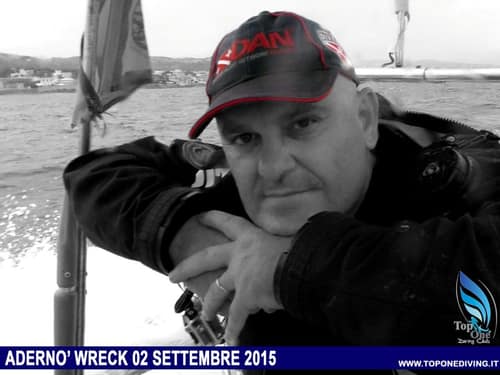 Civitavecchia, Relitto Adernò — Settembre 2015
